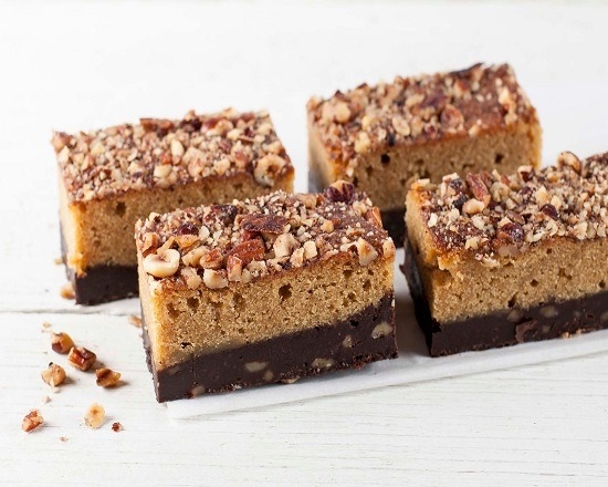 Salted Caramel Brownie (GF) - Desserts Delivered